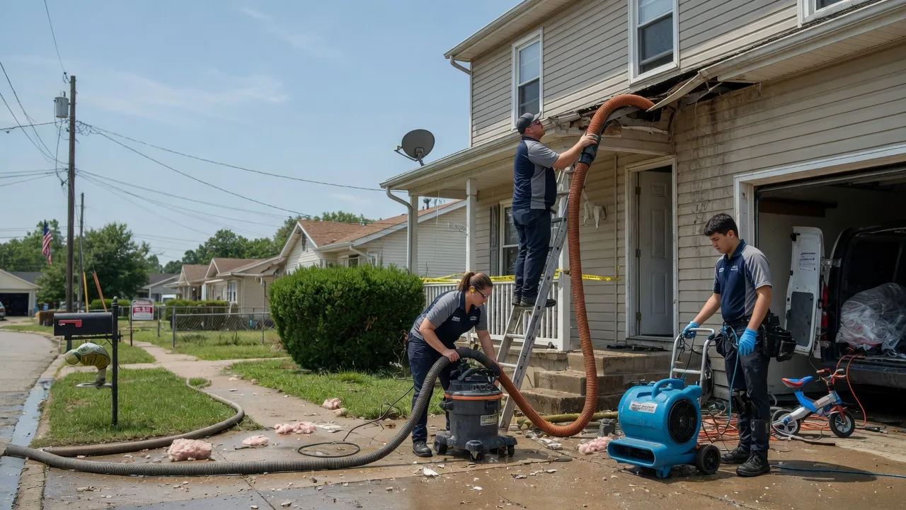 Water Damage Restoration in Urbana, IL near me